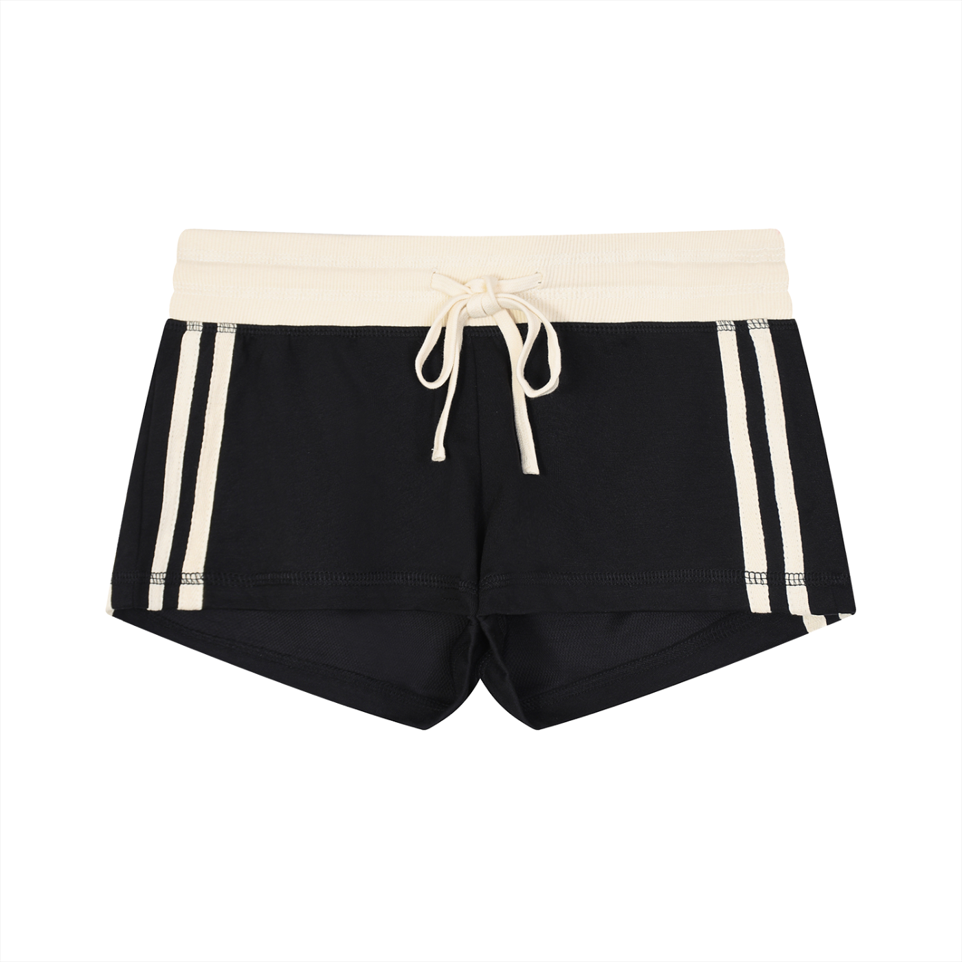 All Mine Stripe Shorts – Black